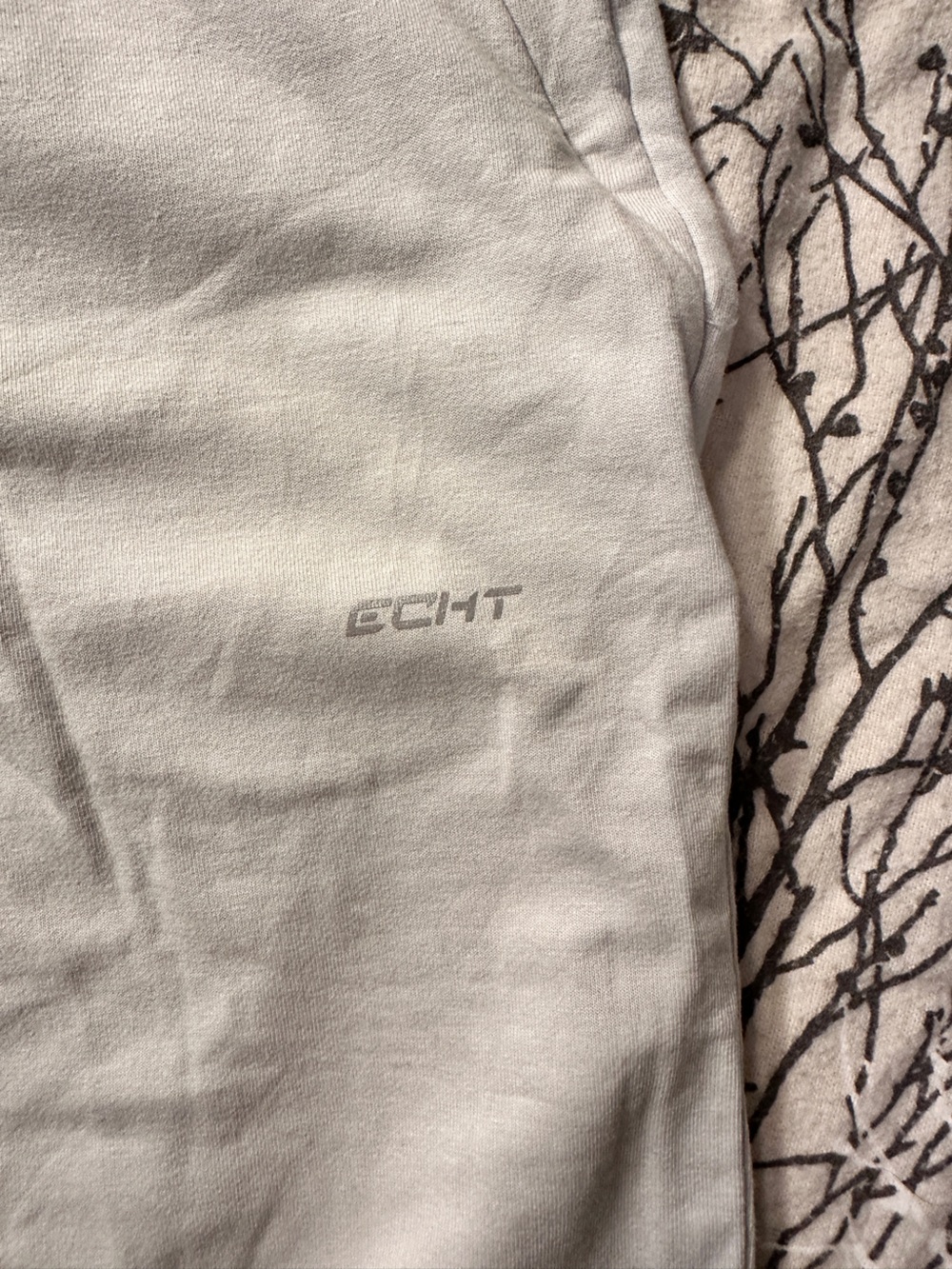 Echt Light Gray Drawstring Sweatpants - Picture 3 of 3